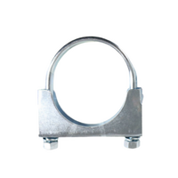 U-BOLT EXHAUST CLAMP - INSIDE DIAMETER 28MM (1 1/8" INCH) ZINC PLATED