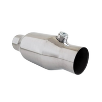 UNIVERSAL HIGH FLOW METALLIC CAT CONVERTER - 2.5" (63MM) 200 CPSI (C2T250MBR)