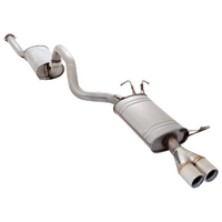 XFORCE 2.5" 409 STAINLESS STEEL CAT BACK EXHAUST FITS FORD FALCON BA BF XR6 NON TURBO SEDAN (E4-F5-02T-CBS)