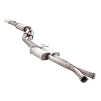 HOLDEN COMMODORE VT VX VY VZ V8 SEDAN TWIN 3" CATBACK XFORCE 409 STAINLESS STEEL EXHAUST SYSTEM (E4-HV08-CBS) 