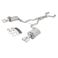 XFORCE TWIN 3" 409 STAINLESS STEEL CATBACK EXHAUST SYSTEM FITS HOLDEN COMMODORE VE/VF SEDAN/WAGON SS/SV6 (E4-VF73SED-CBS)