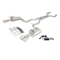 XFORCE TWIN 3" 409 STAINLESS STEEL CATBACK EXHAUST SYSTEM WITH VAREX REAR MUFFLERS FITS HOLDEN STATESMAN/CAPRICE WM/WN V6/V8