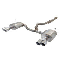 XFORCE 3" STAINLESS STEEL CATBACK EXHAUST SYSTEM FITS SUBARU WRX STI G3 VA SEDAN 1/2014-ON