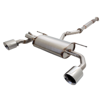 XFORCE 2.5" STAINLESS STEEL CATBACK EXHAUST SYSTEM FITS SUBARU BRZ ZC 1/2012-9/2021