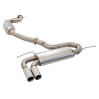 XFORCE 304 STAINLESS STEEL CAT BACK EXHAUST SYSTEM FITS VOLKSWAGEN GOLF GTi MK5 5/2005-9/2009