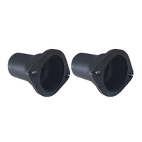 3" - 2.5" REDUCER 2 BOLT FLANGE PLATE MILD STEEL (PAIR)