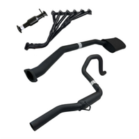 EXTRACTORS, HI FLOW CAT, 2.5" CATBACK WITH REAR HOTDOG FITS FORD FALCON EA EB ED EF EL AU 4.0L 6CYL SEDAN