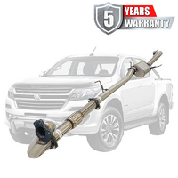 PERFORM-EX 3" STAINLESS STEEL TURBO BACK EXHAUST SYSTEM FITS HOLDEN COLORADO RG 2.8L 4CYL 2012-9/2016 - NO CAT/MUFFLER (GM237-MOSS)