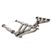 XFORCE STAINLESS STEEL HEADERS 1 3/4" & HI FLOW 2 1/2" METALLIC CATS FITS FORD FALCON BA BF XR8 5.4L 2003-2008