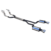 DPE BY MANTA ENGINE BACK STAINLESS STEEL EXHAUST FITS HOLDEN COMMDORE VE VF 6.0L 6.2L V8 SEDAN/WAGON (HOLK128S3-178C)