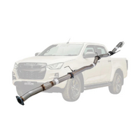 PERFORM-EX 3" STAINLESS STEEL DPF BACK EXHAUST SYSTEM FITS ISUZU D-MAX RG 3.0L 4CYL 1/2020-ON - PIPE ONLY (IZ260-POSS)