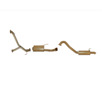 KING BROWN 3" CAT BACK EXHAUST SYSTEM FITS TOYOTA LANDCRUISER UZJ100R 4.7L V8 1998-2007 (KB12028-XXMR)