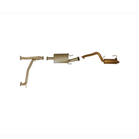 KING BROWN 3" CAT BACK EXHAUST SYSTEM FITS NISSAN PATROL Y62 5.6L V8 - 2 MUFFLERS (KB9520-CBMR)