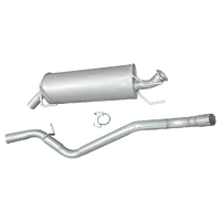 STANDARD REAR MUFFLER & TAILPIPE FITS TOYOTA HIACE TRH201R 2.7L PETROL LWB VAN 3/2005-1/2019 (M1756)