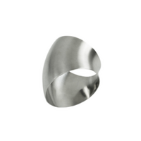 1.5" 38MM X 45° DEGREE TIGHT RADIUS MANDREL BEND 304 ULTI GRADE STAINLESS STEEL EXHAUST PIPE (MB045038-304UP)