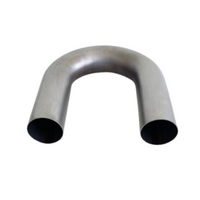 1.58" 41MM X 180 DEGREE MANDREL BEND MILD STEEL EXHAUST PIPE