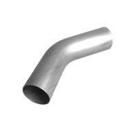 1.75" 44MM X 45 DEGREE MANDREL BEND MILD STEEL EXHAUST PIPE