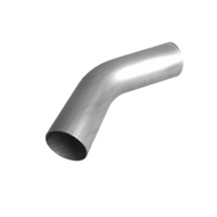 2" 51MM X 45 DEGREE MANDREL BEND MILD STEEL EXHAUST PIPE