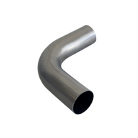 2.25" 57MM X 90 DEGREE MANDREL BEND MILD STEEL EXHAUST PIPE