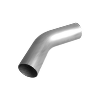 2.5" 63MM X 45 DEGREE MANDREL BEND MILD STEEL EXHAUST PIPE