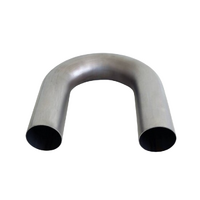 3" 76MM X 180 DEGREE MANDREL BEND MILD STEEL EXHAUST PIPE