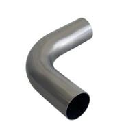 3" 76MM X 90 DEGREE MANDREL BEND MILD STEEL EXHAUST PIPE