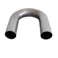 3.5" 89MM X 180 DEGREE MANDREL BEND MILD STEEL EXHAUST PIPE (MB350180)