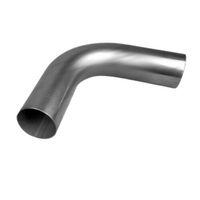 4.5" 114MM X 90 DEGREE MANDREL BEND MILD STEEL EXHAUST PIPE