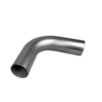6" 152MM X 90 DEGREE MANDREL BEND MILD STEEL EXHAUST PIPE (MB60090)
