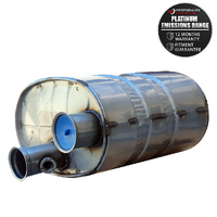 DIRECT FIT EMISSIONS MUFFLER (EURO 5) FITS VOLVO B9 B12 (ME-20703415)