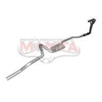 MANTA COMPLETE EXHAUST SYSTEM FITS FORD FALCON XG 4.0L 6CYL UTE (MKFD0031)