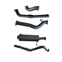 MANTA 3" TURBO BACK EXHAUST SYSTEM NO CAT/MUFFLER FITS HOLDEN COLORADO RC 3.0L 4CYL SWB 2008-2010