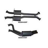 MANTA 3" DUAL CATBACK EXHAUST SYSTEM FITS HOLDEN COMMODORE VU VY VZ 5.7L 6.0L V8 UTE (MKHN0238)