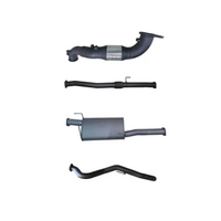 MANTA 3" TURBO BACK EXHAUST SYSTEM FITS ISUZU D-MAX RG 3.0L TD 4CYL 2020-ON - CAT/MUFFLER (MKIZ0020)