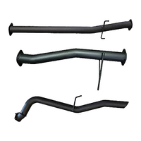 MANTA 3" DPF BACK EXHAUST SYSTEM FITS MITSUBISHI TRITON MQ MR 2.4L 4N15 4CYL 3/2015-12/2023 - PIPE ONLY (MKMI0014)