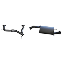 MANTA Y-PIPE & MID SECTION FITS NISSAN PATROL Y62 5.6L V8 2012-ON - LARGE MUFFLER (MKNI0075)