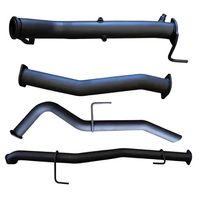 MANTA 3" TURBO BACK EXHAUST WITH NO CAT/NO MUFFLER FITS NISSAN NAVARA D23 NP300 2.3L TD 4CYL 2015-ON (MKNI0092)