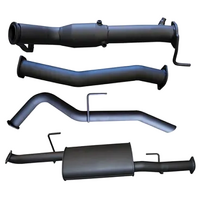 MANTA 3" TURBO BACK EXHAUST WITH CAT/MUFFLER FITS NISSAN NAVARA D23 NP300 2.3L TD 4CYL 2015-ON (MKNI0095)