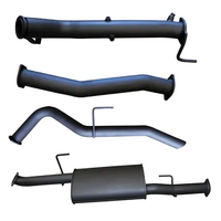 MANTA 3" TURBO BACK EXHAUST NO CAT/WITH MUFFLER FITS NISSAN NAVARA D23 NP300 2.3L TD 4CYL 2015-ON (MKNI0096)