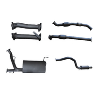 MANTA 2.5" TWIN INTO 3" STAINLESS STEEL TURBO BACK EXHAUST SYSTEM FITS TOYOTA LANDCRUISER VDJ200R 2007-2015 - CATS/2 MUFFLERS (MKTY0037)