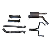 MANTA 3" TWIN TURBO BACK EXHAUST SYSTEM (L & R EXIT) FITS TOYOTA LANDCRUISER VDJ200R 2007-2015 - CATS/MUFFLER (MKTY0049)