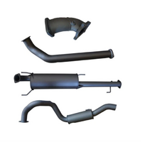 MANTA 3" TURBO BACK EXHAUST SYSTEM FITS TOYOTA PRADO KZJ120R 3.0L TD 2003-2006 - NO CAT/MUFFLER (MKTY0058)