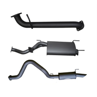 MANTA 3" CAT BACK EXHAUST SYSTEM WITH CENTRE & REAR MUFFLER FITS TOYOTA LANDCRUISER UZJ100R 1998-2007 (MKTY0078)