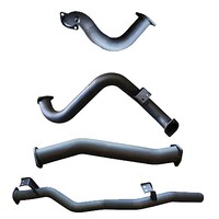 MANTA 3" DPF BACK EXHAUST SYSTEM FITS TOYOTA LANDCRUISER VDJ78R 4.5L V8 TROOP CARRIER 2016-2025 - PIPE ONLY (MKTY0139)