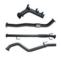 MANTA 3" TURBO BACK EXHAUST SYSTEM FITS TOYOTA HILUX GUN126R 2.8L N80 2015-ON - NO CAT/HOTDOG (MKTY0145)