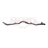 MANTA 4" TURBO BACK EXHAUST SYSTEM FITS TOYOTA LANDCRUISER VDJ79R 4.5L V8 DUAL CAB 2012-2016 - CAT/MUFFLER (MKTY0196)
