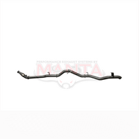 MANTA 4" TURBO BACK EXHAUST SYSTEM FITS TOYOTA LANDCRUISER VDJ79R 4.5L V8 DUAL CAB 2012-2016 - NO CAT/PIPE ONLY (MKTY0199)
