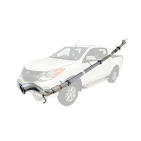PERFORM-EX 3" STAINLESS STEEL TURBO BACK EXHAUST SYSTEM FITS MAZDA BT-50 3.2L 5CYL 2011-2016 - NO CAT/PIPE ONLY (MZ248-POSS)