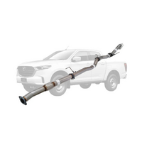 PERFORM-EX 3" STAINLESS STEEL DPF BACK EXHAUST SYSTEM FITS MAZDA BT-50 RG 3.0L 4CYL 7/2020-ON - PIPE ONLY (MZ257-POSS)