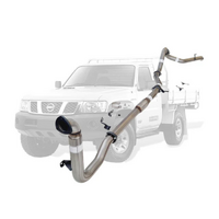 PERFORM-EX 3" STAINLESS STEEL TURBO BACK EXHAUST SYSTEM FITS NISSAN PATROL Y61 GU 3.0L TD UTE 2000-2016 - NO CAT/PIPE ONLY (NI207-POSS)